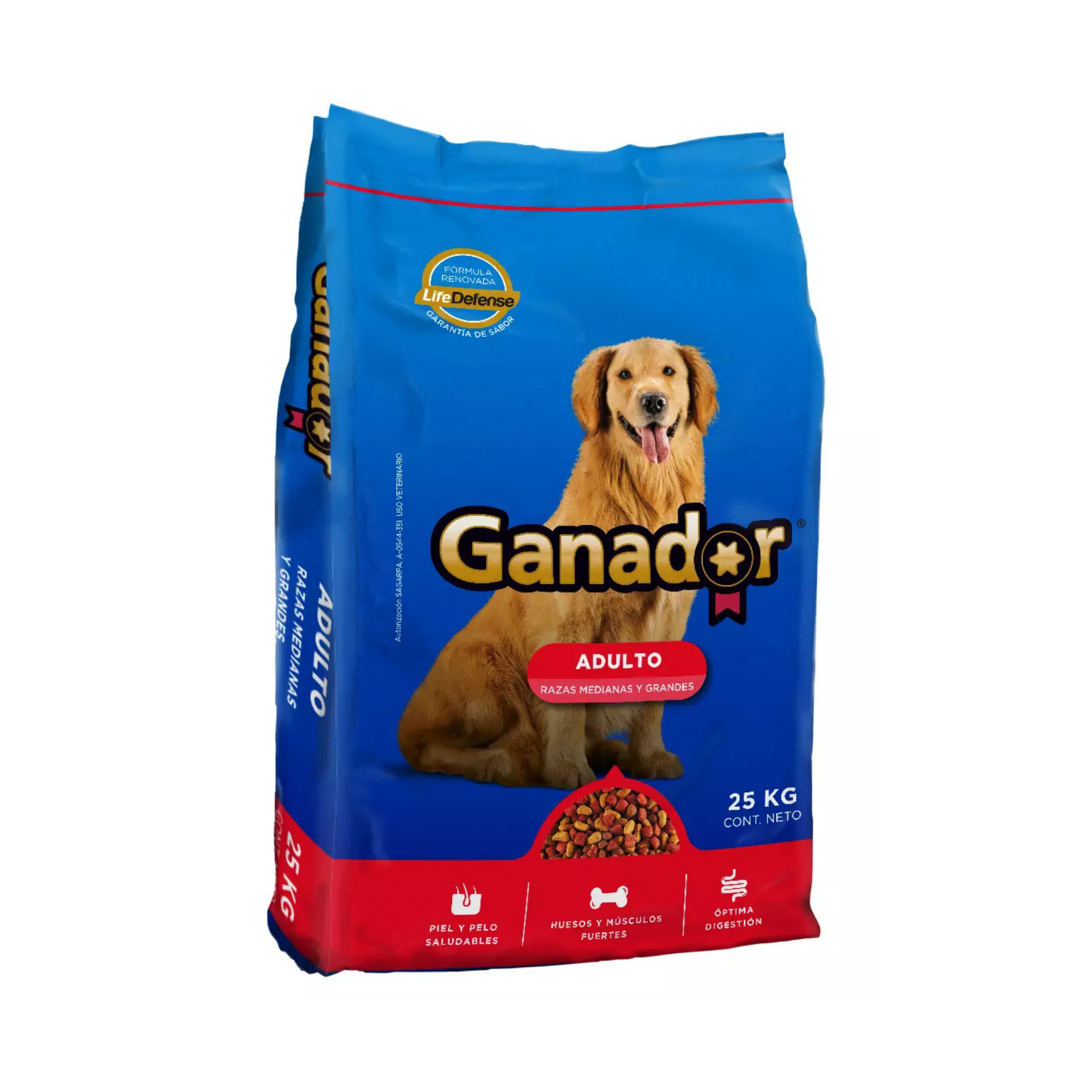 Ganador Original Adulto Raza Grande 20kg